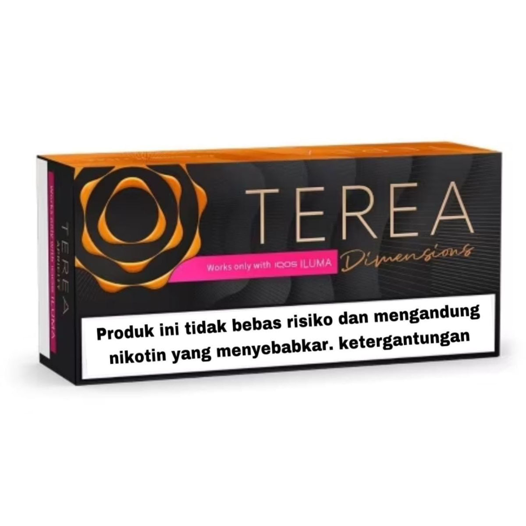 iQOS TEREA Dimensions Apricity Indonesia – Premium Heated Tobacco in UAE